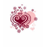 Swirly LOVE Hearts T-SHIRT