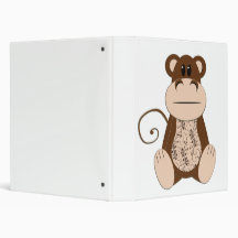 Swirly Monkey Binder