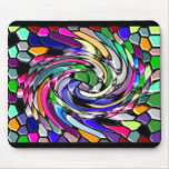 Swirly Mosaic Mouse Pad