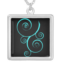 Swirly necklace