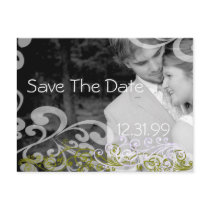 Swirly Photo Save The Date