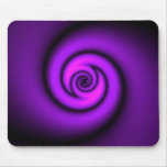 swirly purple mouse pad