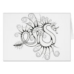 Swirly Sea Dragon Cards
