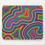 Swirly Shades of Colour Mousepad