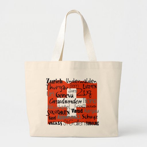 Swiss Cantons Tote Tote Bag