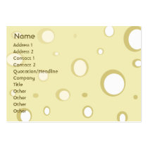 Swiss Cheese - Chubby business cards