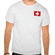 Swiss Flag T-shirts and Gifts