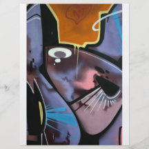 Swiss Graffiti Personalized Flyer