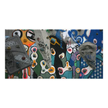 Swiss Graffiti Photo Greeting Card