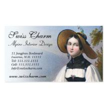 Swiss Theme Beautiful Traditional Business Card