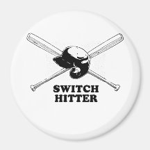 SWITCH HITTER FRIDGE MAGNETS