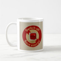 SWITCH OFF SAVE ENERGY cap Mug