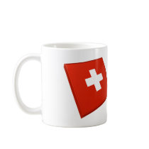 Switzerland and Valais Flags Mug
