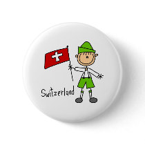 Switzerland Button