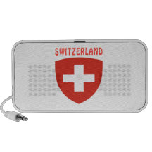 SWITZERLAND Coat Of Arms Portable Speakers