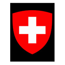Switzerland Coat of Arms Postcard postcards