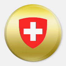 Switzerland Coat of Arms Refrigerator Magnets