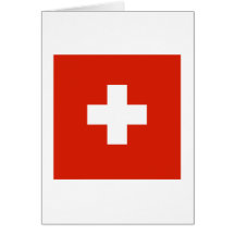 Switzerland Flag Greeting Cards