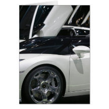 SWITZERLAND, GENEVA: 75th Annual Geneva Auto 9 Greeting Card