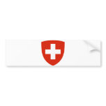 Switzerland Official Coat Of Arms Heraldry Symbol bumper stickers