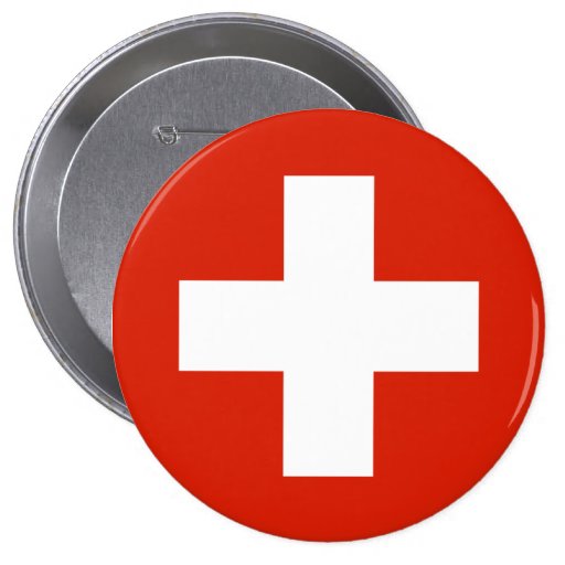 Switzerland , Switzerland Pinback Button