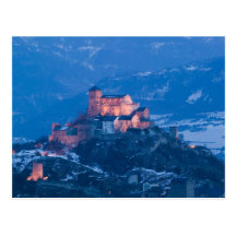 SWITZERLAND, Wallis/Valais, SION: Basilique de Postcard