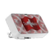 Switzerland Waving Flag iPod Speakers