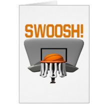 Swoosh Greeting Card