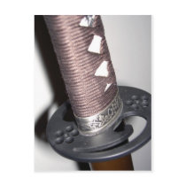 Sword Handle Card postcards