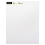 Syco Gear letter head Personalized Letterhead