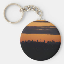 Sydney 100km Away - 4 Keychain