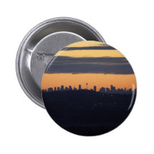 Sydney 100km Away - 5 Pinback Buttons