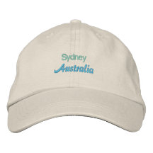 SYDNEY cap Embroidered Hats