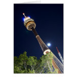 Sydney Centrepoint Tower with Moon Cards