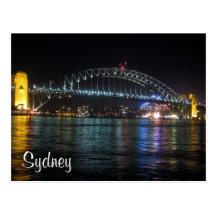 sydney coat hanger night post cards