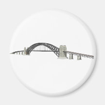 Sydney Harbour Bridge: 3D Model: Magnet