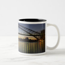 Sydney Harbour Bridge and Sydney Opera House at Mugs