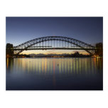 Sydney Harbour Bridge and Sydney Opera House at Post Card