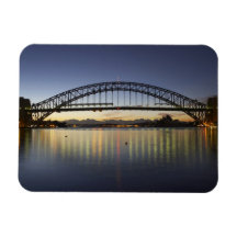 Sydney Harbour Bridge and Sydney Opera House at Rectangle Magnets