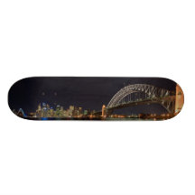 sydney harbour bridge custom skateboard