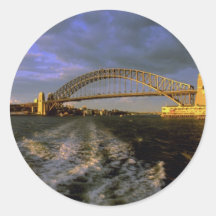 Sydney Harbour Bridge from Darling Harbour, Austra Sticker