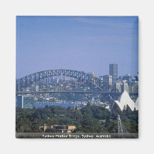 Sydney Harbour Bridge, Sydney, Australia Fridge Magnets