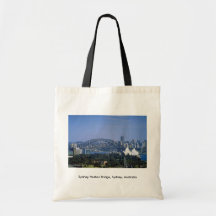 Sydney Harbour Bridge, Sydney, Australia Tote Bags