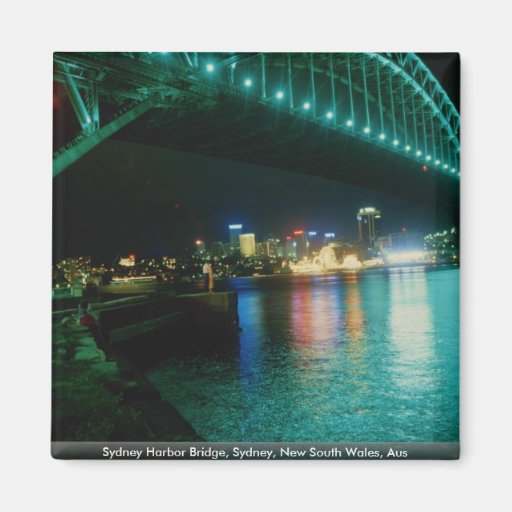 Sydney Harbour Bridge, Sydney, New South Wales, Au Magnet
