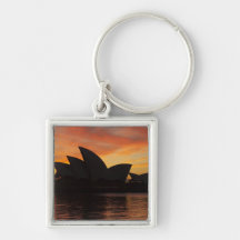 Sydney Opera House at Dawn, Sydney, New South Key Chains
