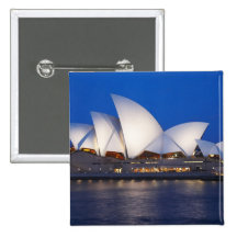 Sydney Opera House at Night, Sydney, New South Buttons