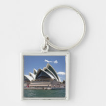 Sydney Opera House exterior, Sydney, New South Keychain