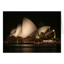 Sydney Opera House Greeting Card
