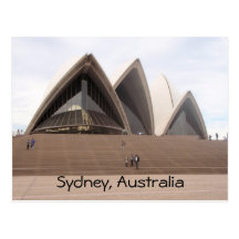 sydney opera house postcard