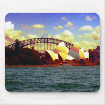Sydney stylized mousepad